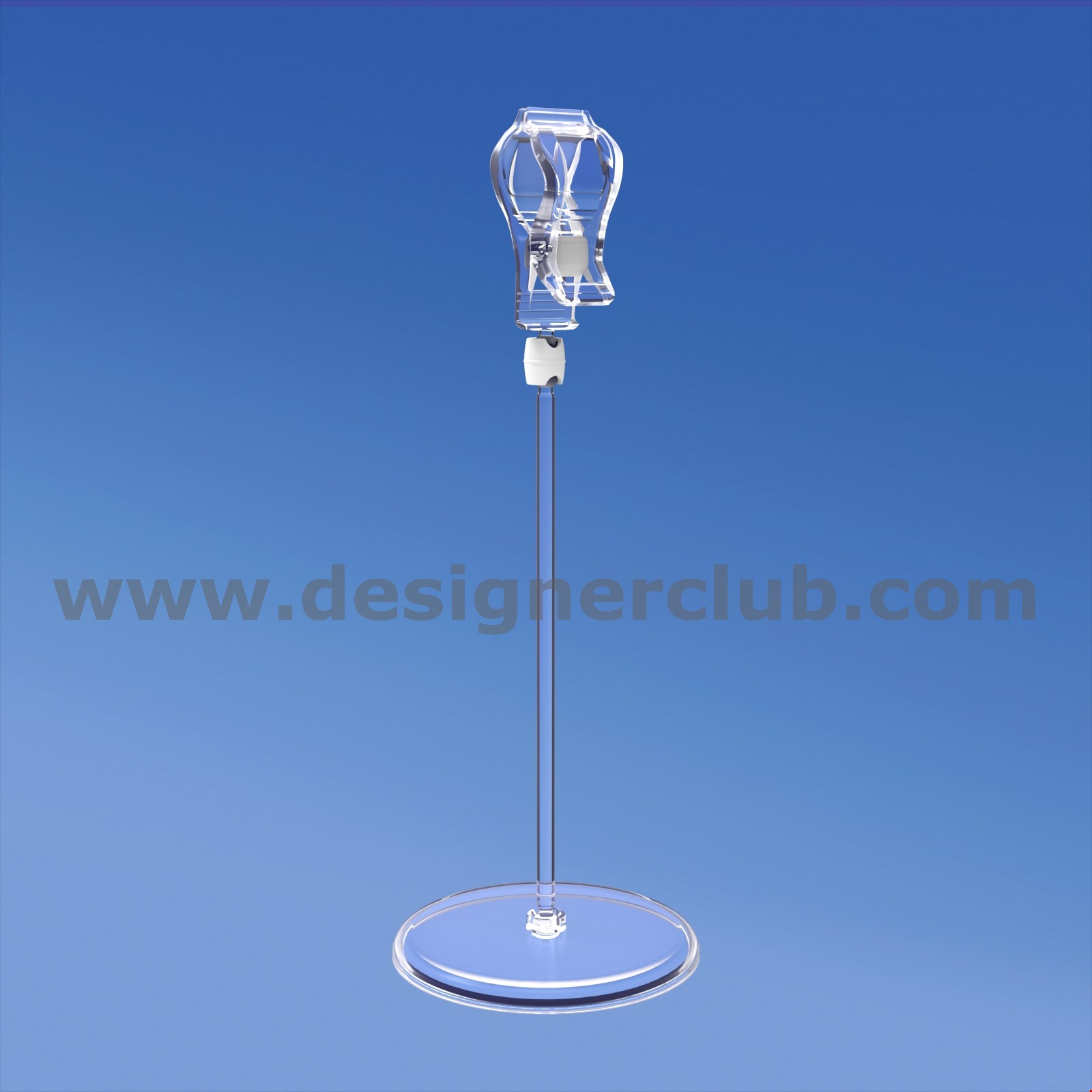 BASE DIAMETRO MM. 85 CON ASTA MM. 150 E PINZA