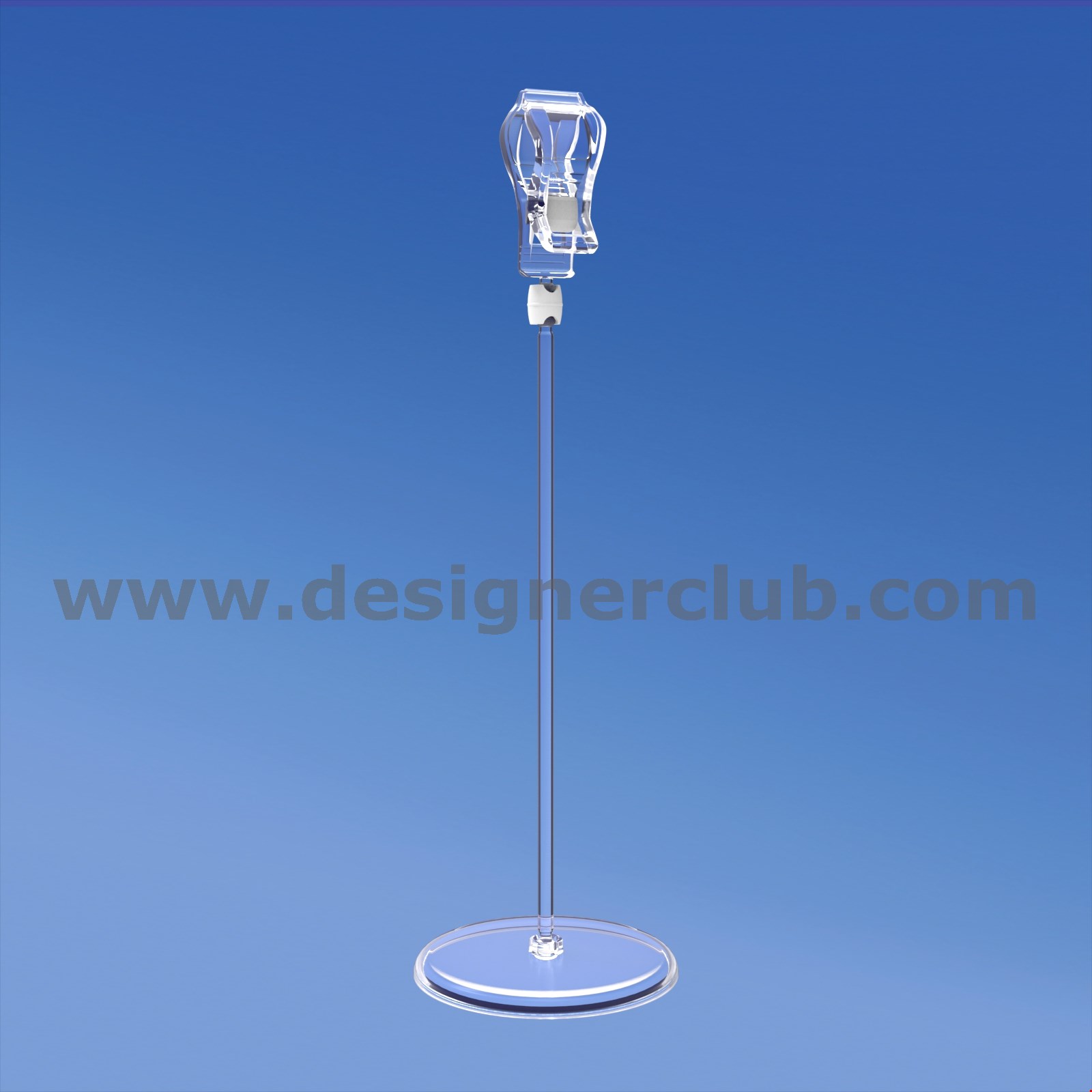 BASE DIAMETRO MM. 85 CON ASTA MM. 200 E PINZA