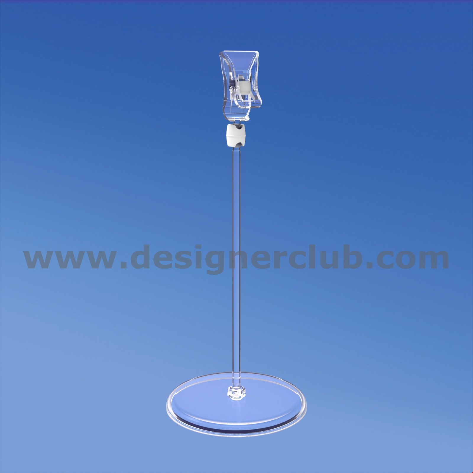 BASE DIAMETRO MM. 85 CON ASTA MM. 150 E MINI PINZA