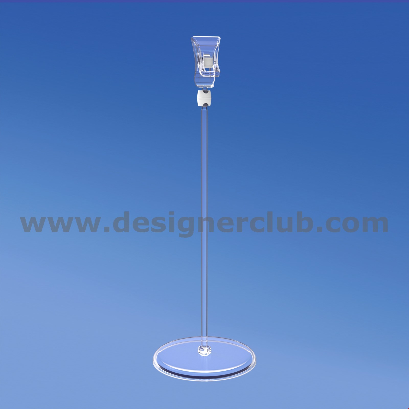 BASE DIAMETRO MM. 85 CON ASTA MM. 200 E MINI PINZA