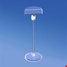 BASE DIAMETRO MM. 50 CON ASTA MM. 150 E PORTA MESSAGGIO MM. 50