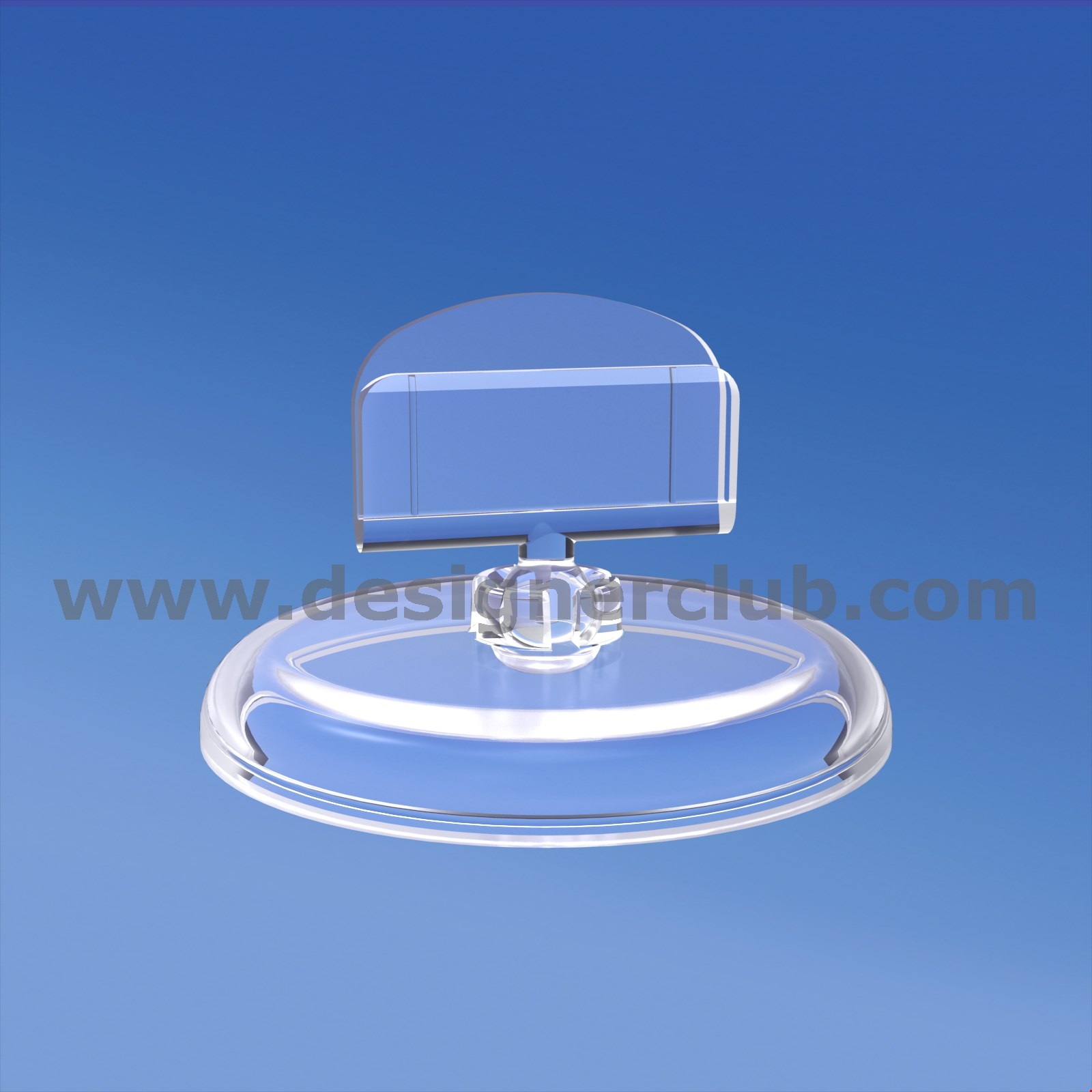 BASE DIAMETRO MM. 50 CON PORTA MESSAGGIO MM. 27