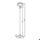 BASE DIAMETRO MM. 50 CON ASTA MM. 200 E PORTA MESSAGGIO MM. 27