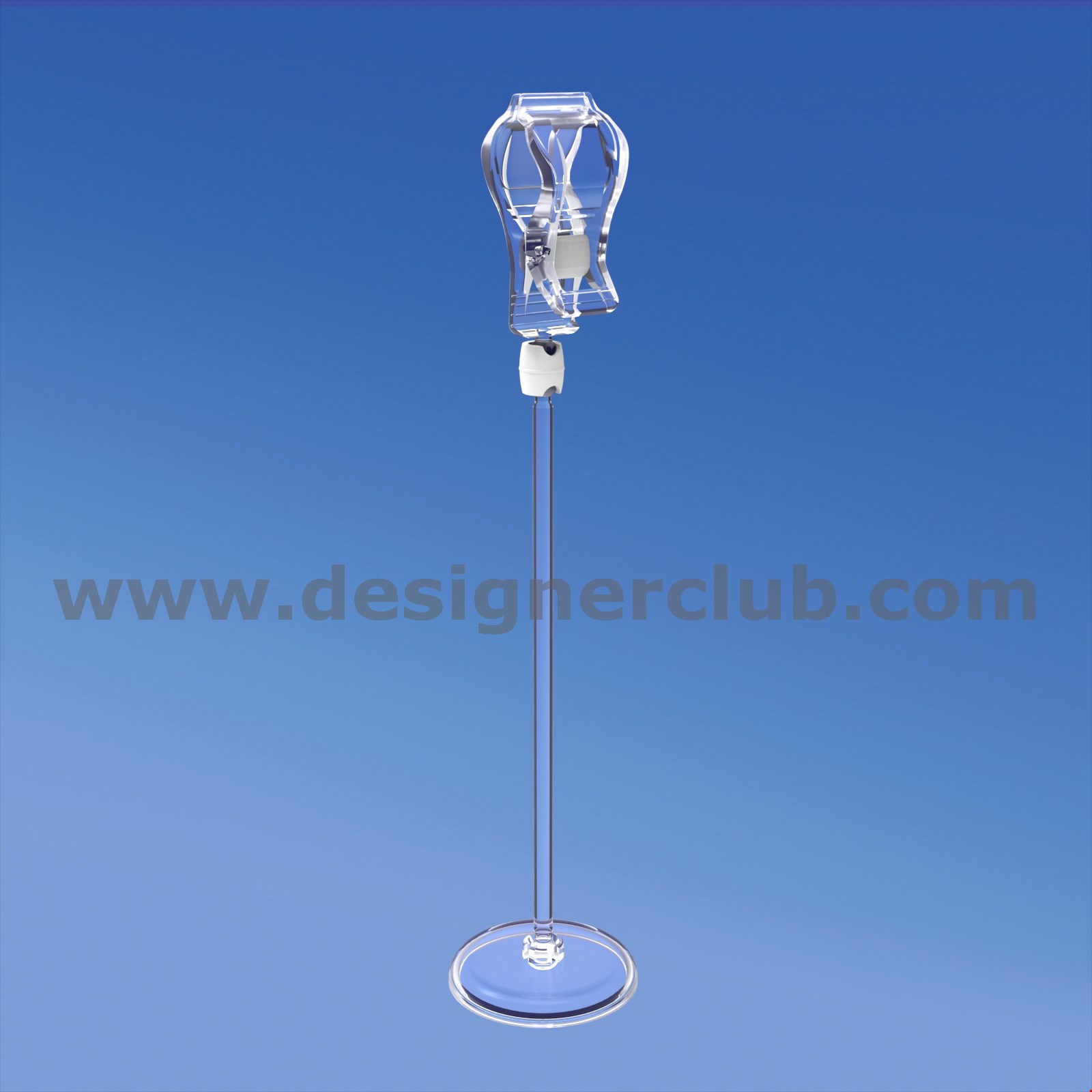BASE DIAMETRO MM. 50 CON ASTA MM. 150 E PINZA