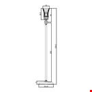 BASE DIAMETRO MM. 50 CON ASTA MM. 200 E MINI PINZA