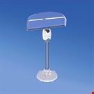MINI BASE ADESIVA DIAMETRO MM. 30 CON ASTA MM. 50 E PORTA MESSAGGIO MM. 50