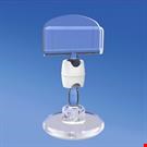 MINI BASE ADESIVA DIAMETRO MM. 30 CON ASTA MM. 15 E PORTA MESSAGGIO MM. 27