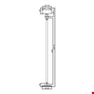 MINI BASE ADESIVA DIAMETRO MM. 30 CON ASTA MM. 200 E PORTA MESSAGGIO MM. 27