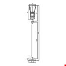 MINI BASE ADESIVA DIAMETRO MM. 30 CON ASTA MM. 150 E PINZA