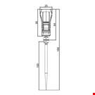 SPILLO H. 100 CON PINZA