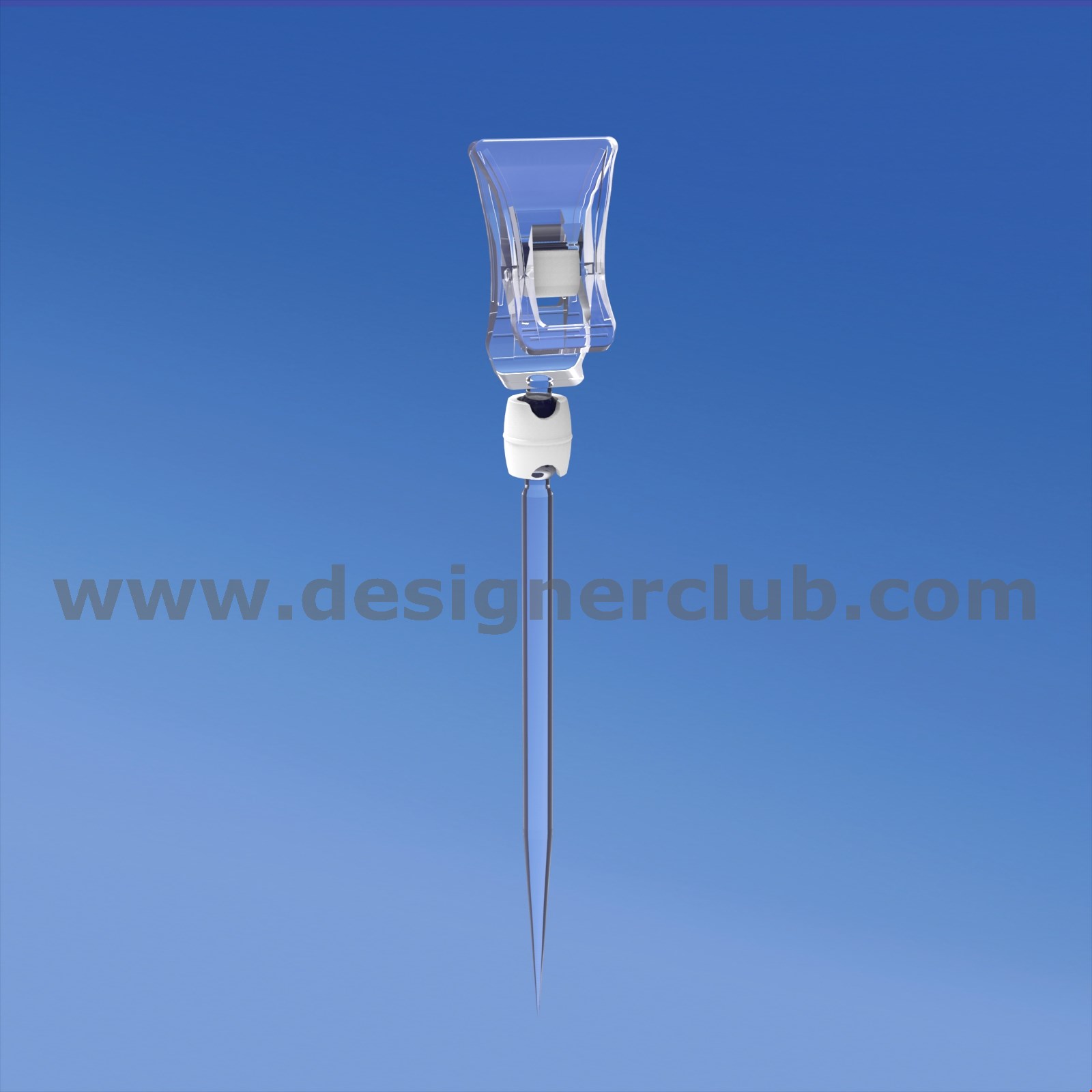 SPILLO H. 100 CON MINI PINZA