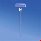 SPILLO H. 150 CON PORTA MESSAGGIO MM. 50