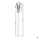 SPILLO H. 150 CON MINI PINZA