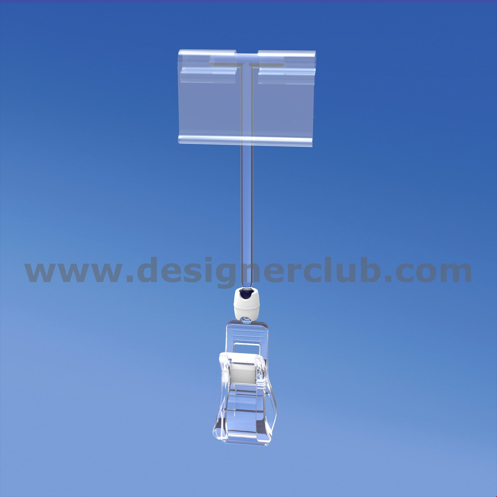 PINZA CON ASTA A "T" MM. 100 E PORTA PREZZO