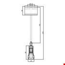 PINZA CON ASTA A "T" MM. 150 E PORTA PREZZO