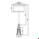 MINI PINZA CON ASTA A "T" MM. 100 E PORTA PREZZO