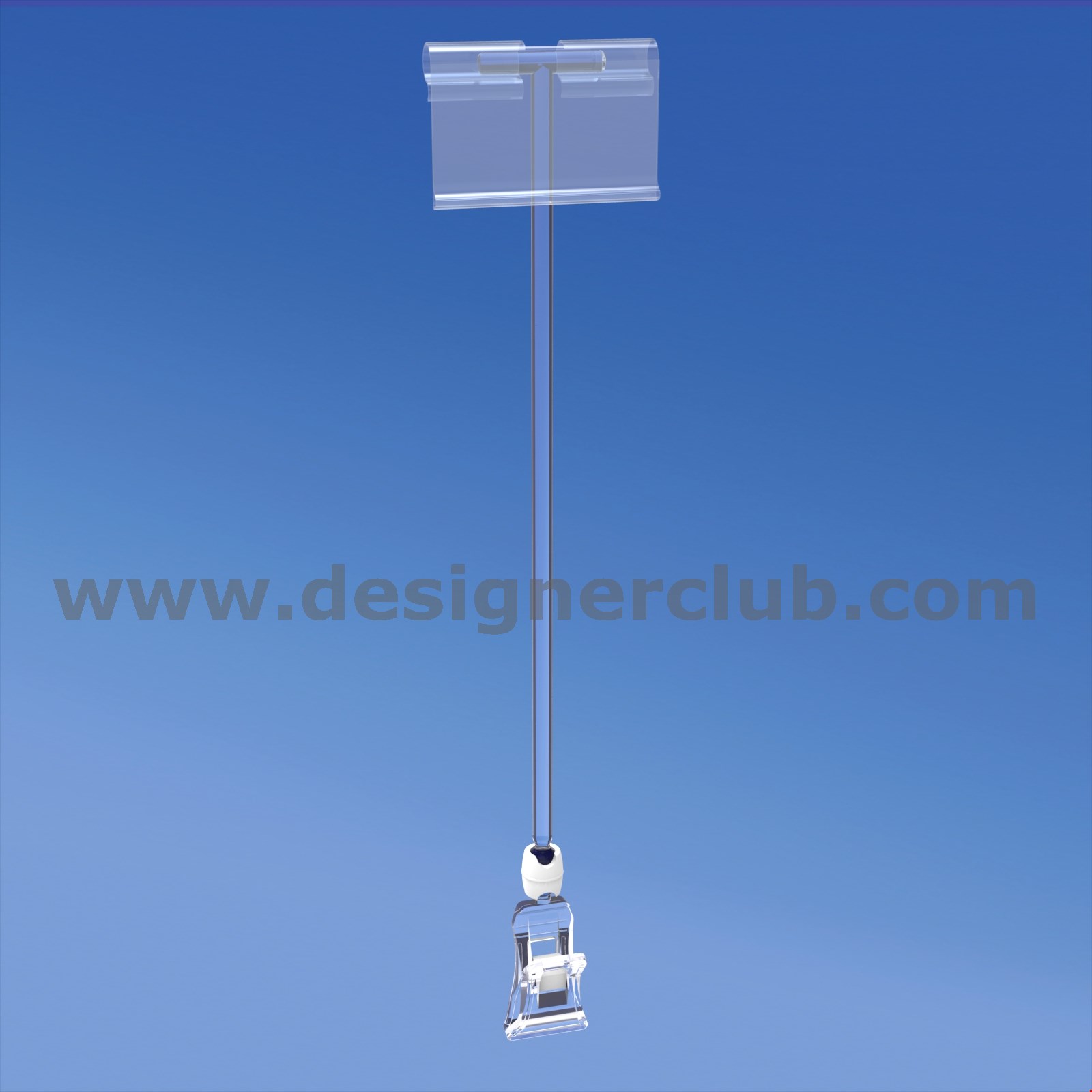 MINI PINZA CON ASTA A "T" MM. 200 E PORTA PREZZO