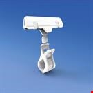 PINZA CON PORTA MESSAGGIO A PINZA MM. 80 COLORE BIANCO