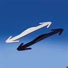 MANIGLIA IN PLASTICA A FRECCIA MM. 210