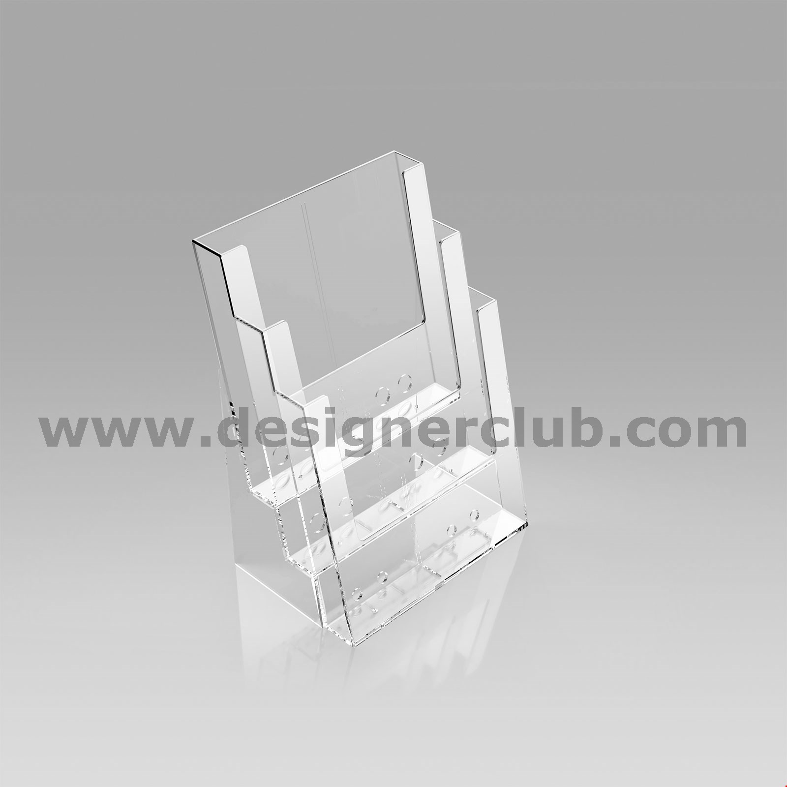 PORTA BROCHURE DA BANCO F.TO A4 - 3 TASCHE