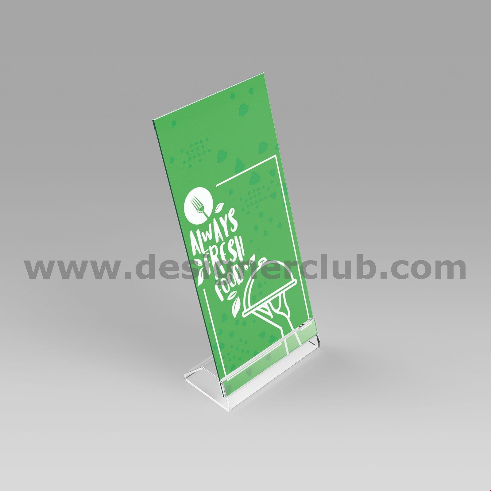 BASETTA PORTA MESSAGGIO INCLINATA MM. 100 X 50 CON TASCA