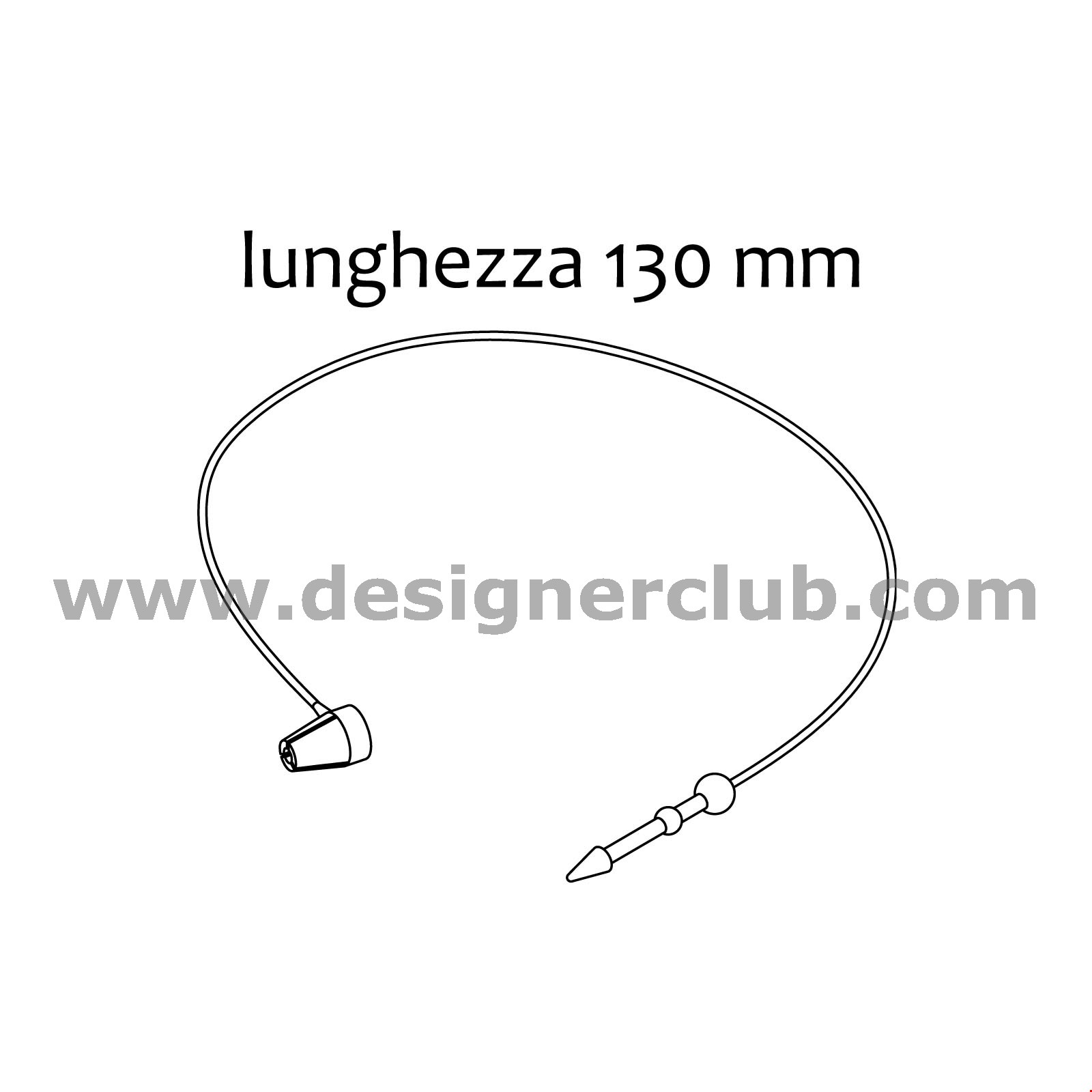 FILO NYLON FISSO MM. 130
