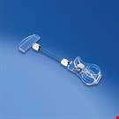 PINZA CON ASTA MM. 50 E PORTA MESSAGGIO MM. 50