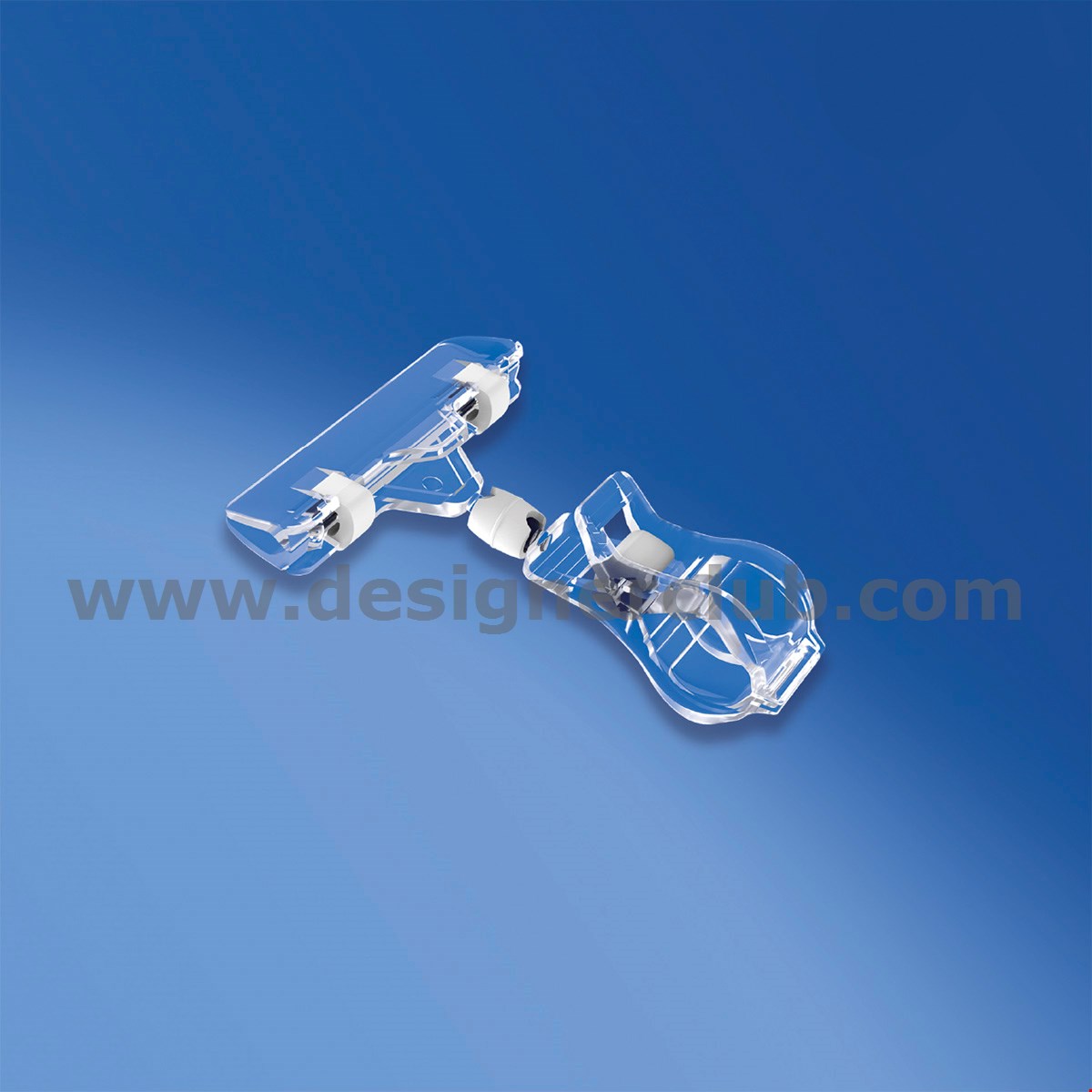 PINZA CON PORTA MESSAGGIO A PINZA MM. 80