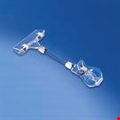 PINZA CON ASTA MM. 50 E PORTA MESSAGGIO A PINZA MM. 80