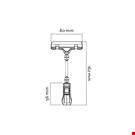 PINZA CON ASTA MM. 50 E PORTA MESSAGGIO A PINZA MM. 80