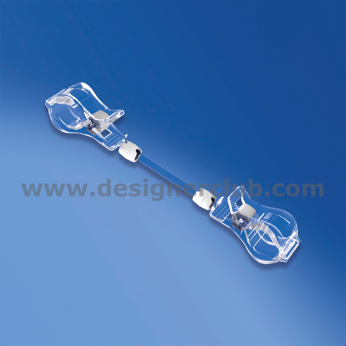 DOPPIA PINZA CON ASTA MM. 50