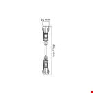 DOPPIA PINZA CON ASTA MM. 50